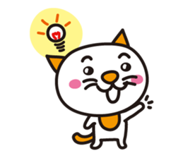 "Japanese cat" sticker #13249273