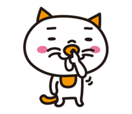"Japanese cat" sticker #13249276