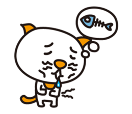 "Japanese cat" sticker #13249280