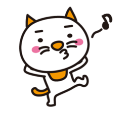 "Japanese cat" sticker #13249284