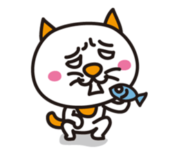 "Japanese cat" sticker #13249285