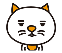 "Japanese cat" sticker #13249286
