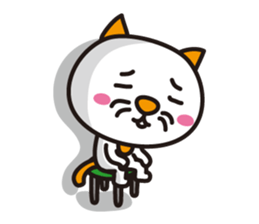 "Japanese cat" sticker #13249287