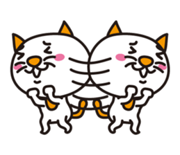 "Japanese cat" sticker #13249290