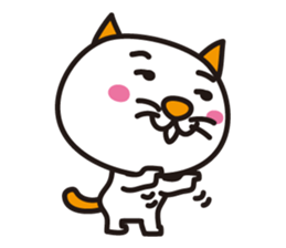 "Japanese cat" sticker #13249291