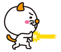 "Japanese cat" sticker #13249296