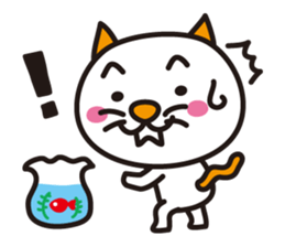 "Japanese cat" sticker #13249299