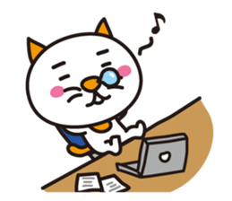 "Japanese cat" sticker #13249300