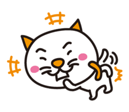 "Japanese cat" sticker #13249308