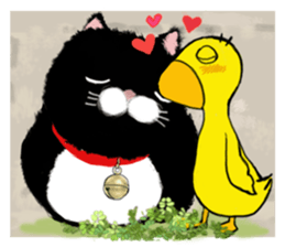 The Black Bean and YAYA sticker #13249564