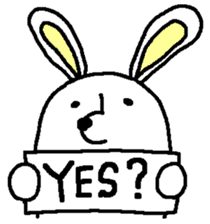 Rabbit and Tonosama - The fourth sticker #13249595