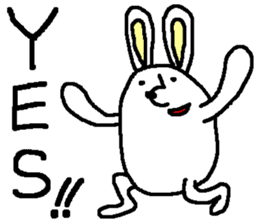 Rabbit and Tonosama - The fourth sticker #13249596
