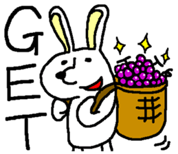 Rabbit and Tonosama - The fourth sticker #13249609