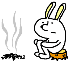 Rabbit and Tonosama - The fourth sticker #13249623