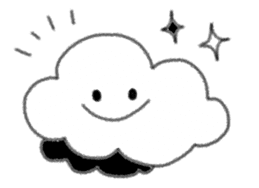 Greeting of clouds . sticker #13249670