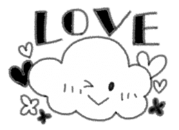 Greeting of clouds . sticker #13249675