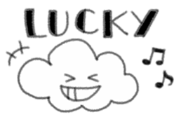 Greeting of clouds . sticker #13249690