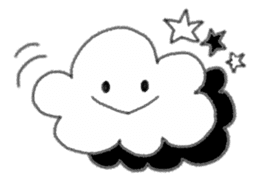 Greeting of clouds . sticker #13249709