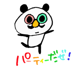 good mood ? panda sticker #13250551