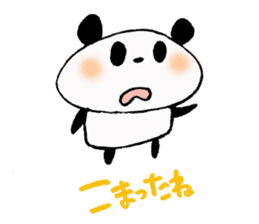 good mood ? panda sticker #13250559