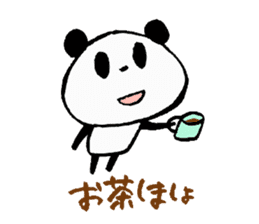 good mood ? panda sticker #13250571