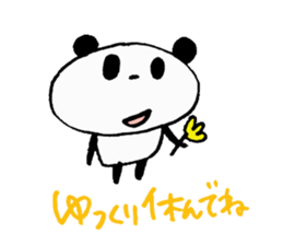 good mood ? panda sticker #13250573