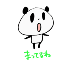 good mood ? panda sticker #13250576