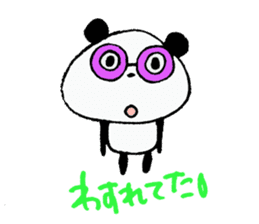 good mood ? panda sticker #13250584