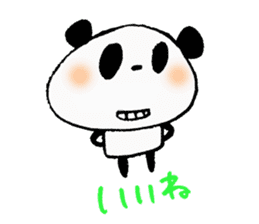 good mood ? panda sticker #13250586