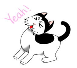 Panda The Cat sticker #13250737