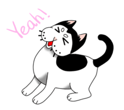 Panda The Cat sticker #13250737