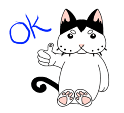 Panda The Cat sticker #13250738