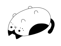 Panda The Cat sticker #13250741