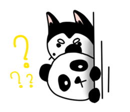 Panda The Cat sticker #13250745