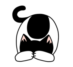 Panda The Cat sticker #13250748