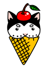 Panda The Cat sticker #13250752