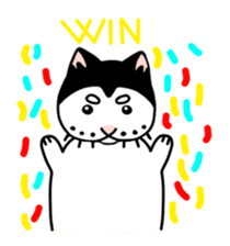 Panda The Cat sticker #13250758