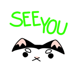 Panda The Cat sticker #13250764