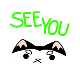 Panda The Cat sticker #13250764