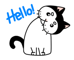 Panda The Cat sticker #13250765