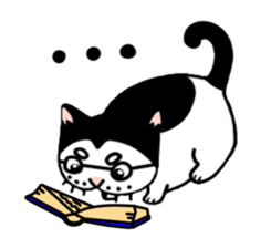 Panda The Cat sticker #13250768