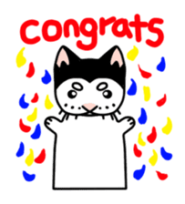 Panda The Cat sticker #13250769