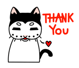 Panda The Cat sticker #13250770