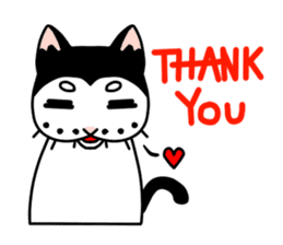 Panda The Cat sticker #13250770