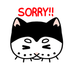 Panda The Cat sticker #13250773