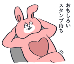 Considerably disgusting!Sticker rabbit sticker #13250804