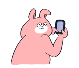 Considerably disgusting!Sticker rabbit sticker #13250824