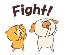 Dee D' Dog and Cee D' Cat Animated sticker #13251034