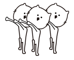 Cats move that does not move too much2 sticker #13251314