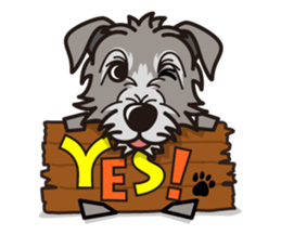 iinu - Irish Wolfhound sticker #13251928